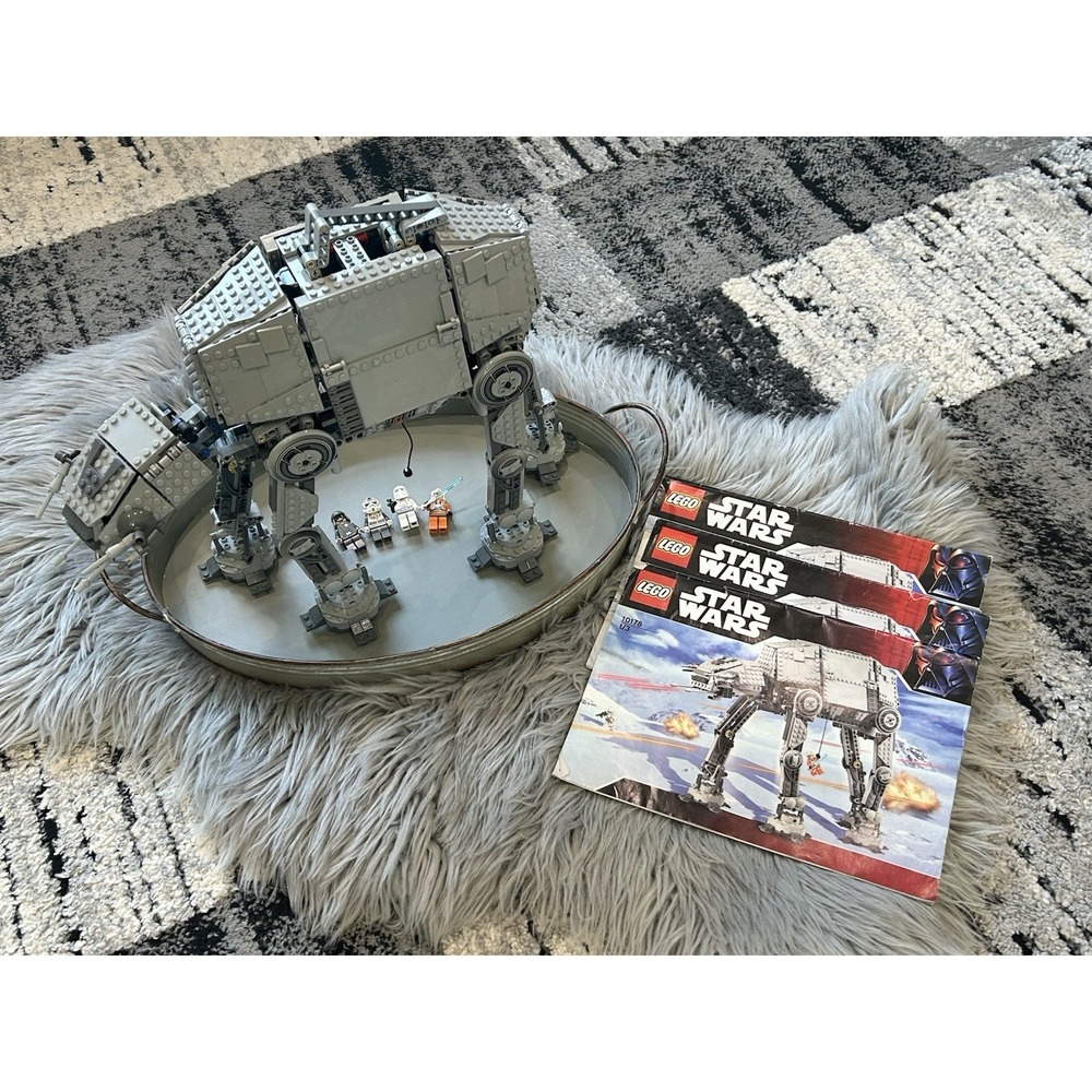 Star Wars 10178 Motorized Walking AT-AT~ 100% Complete w/Manuals